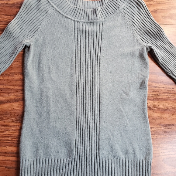 Y2K Takeout Stretchy Wideneck Sweater - Picture 2 of 5
